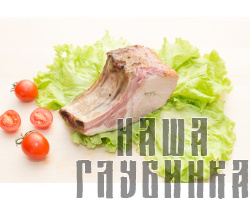 Корейка на кости свиная копченая