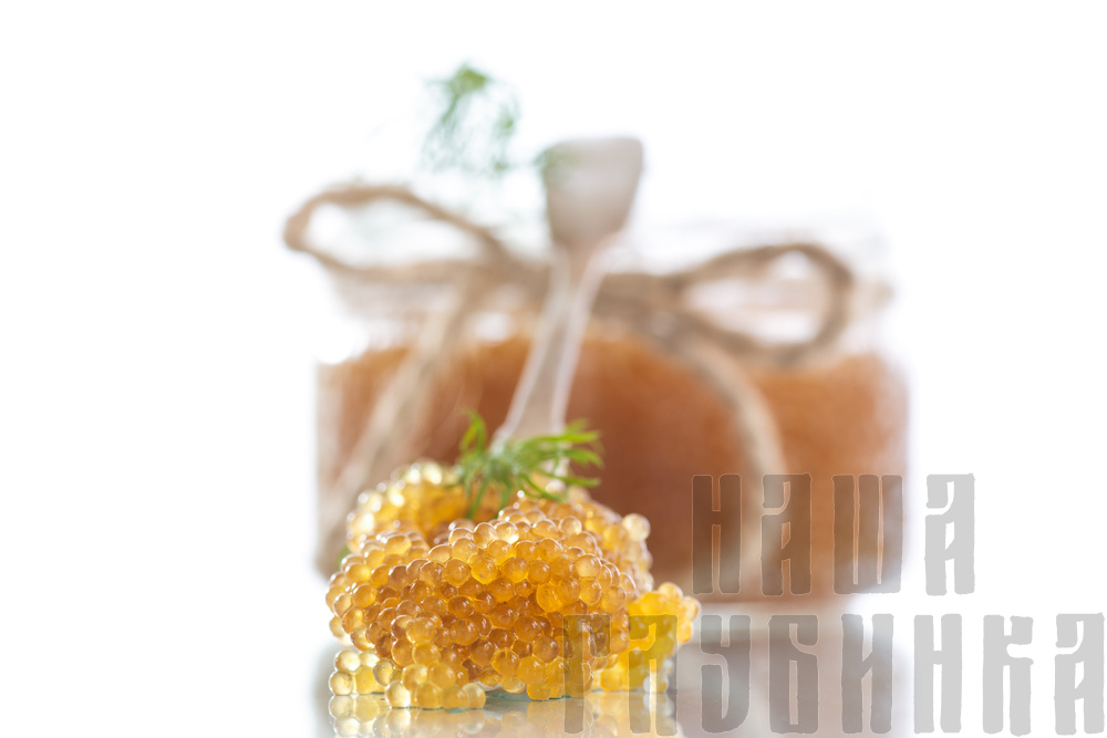 Домашняя икра щуки, купить в Москве с доставкой на дом в магазине "Наша глубинка".