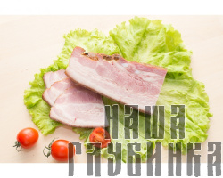 Грудинка свиная копченая
