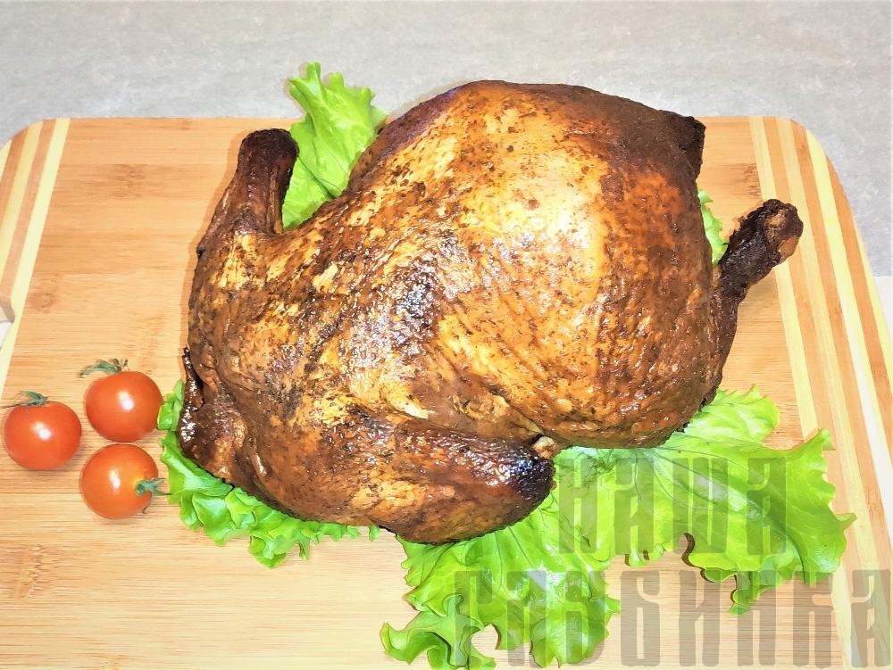 Курица домашняя копченая